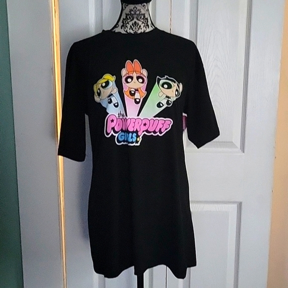 The Powerpuff Girls Trio Oversized Long Tee - Picture 6 of 8
